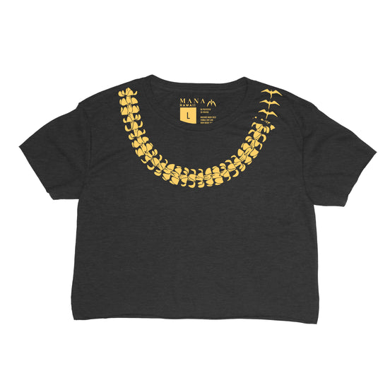 Puakenikeni Lei Crop Tee 24