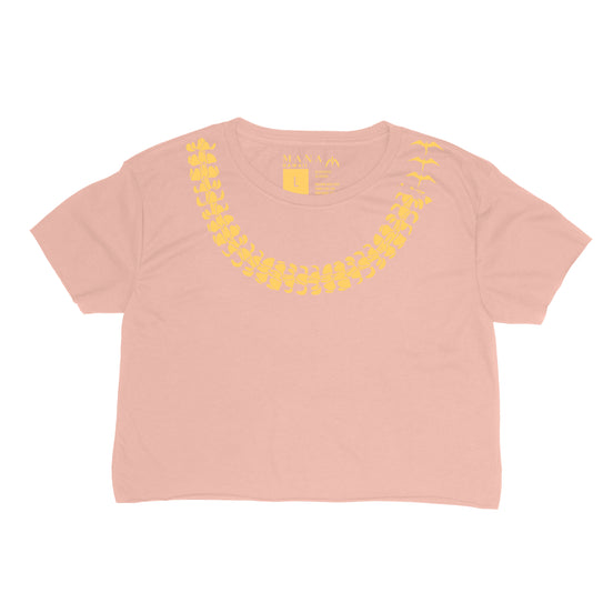 Puakenikeni Lei Crop Tee 24