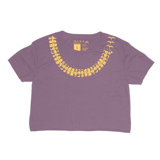 Puakenikeni Lei Crop Tee 24