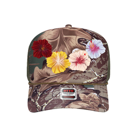 Hibiscus Trucker Hat