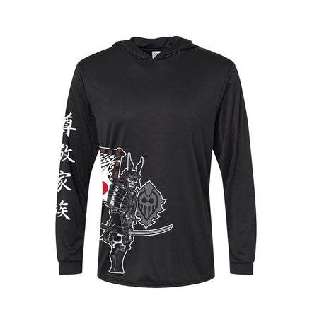 Samurai Performance Hooded Long Sleeve T-Shirt