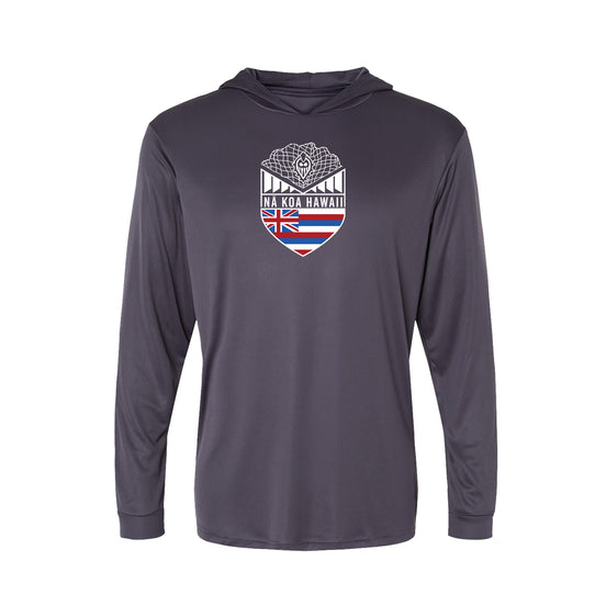 Throw Net Performance Hooded Long Sleeve T-Shirt
