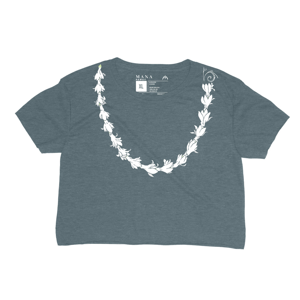 Tuberose Lei Crop Tee