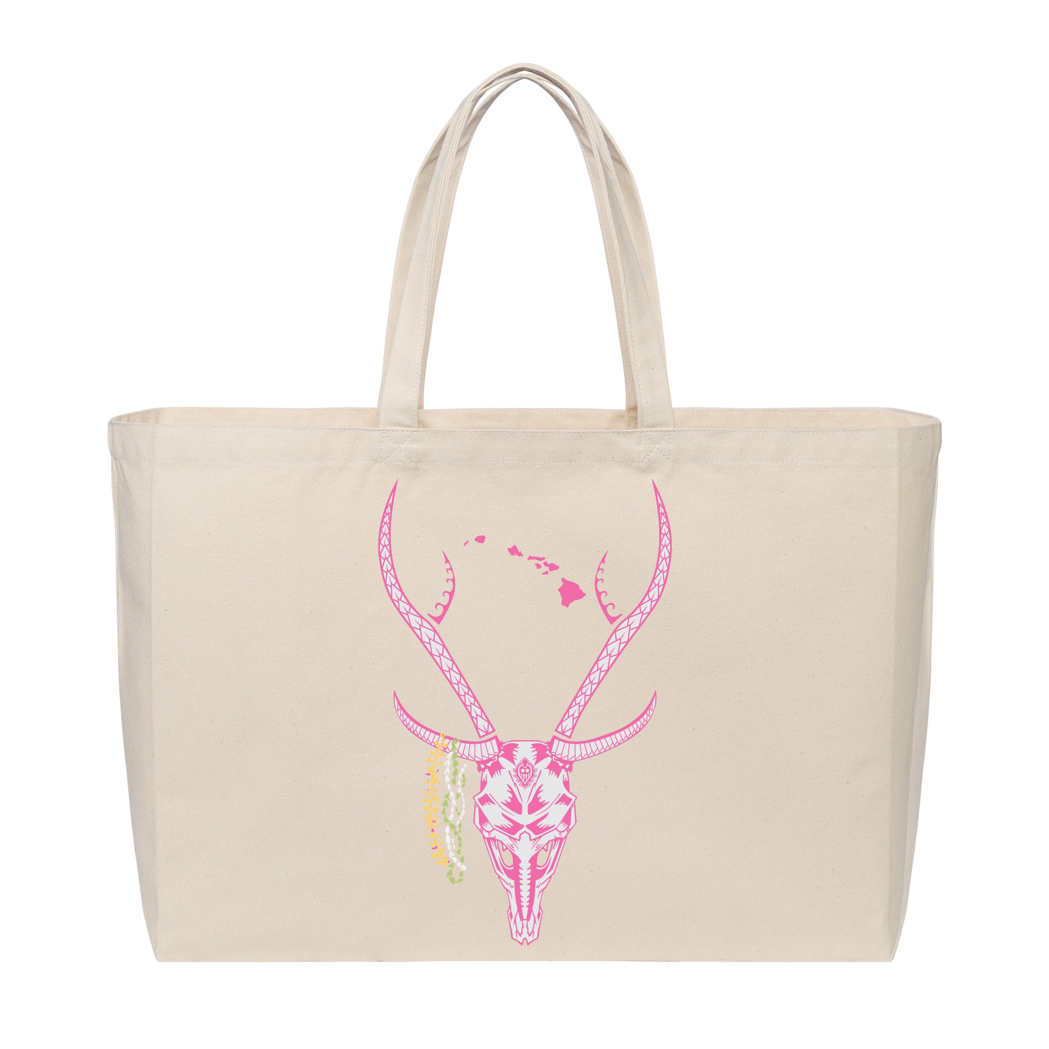 Deer Lei Tote (Canvas)