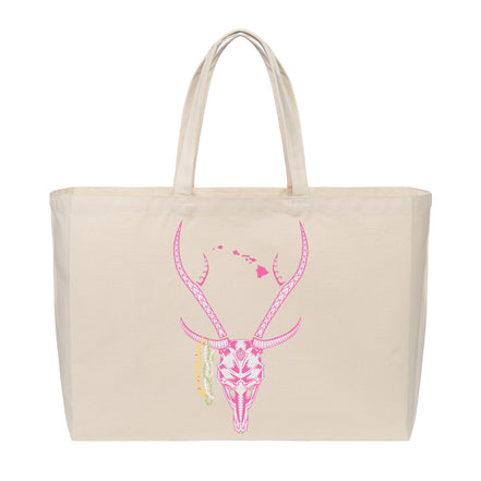 Deer Lei Tote (Canvas)