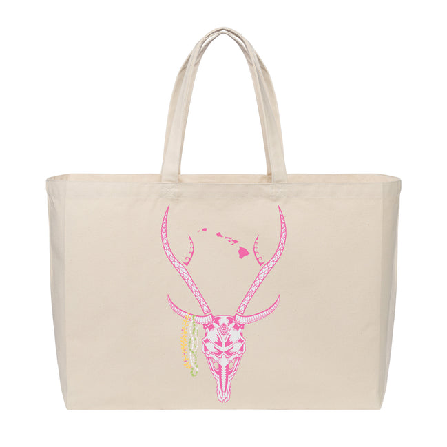Deer Lei Tote (Canvas)