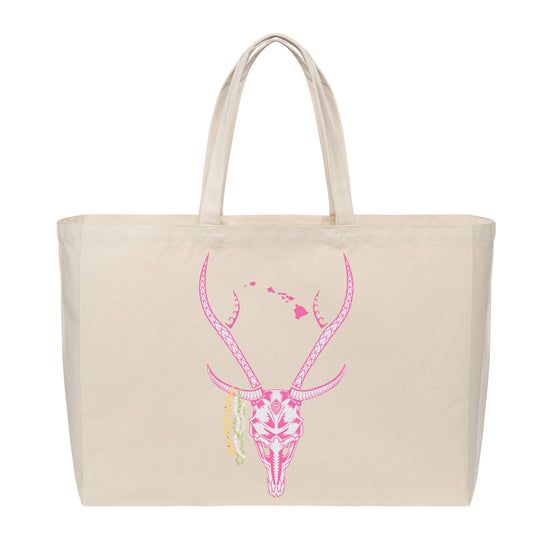 Deer Lei Tote (Canvas)