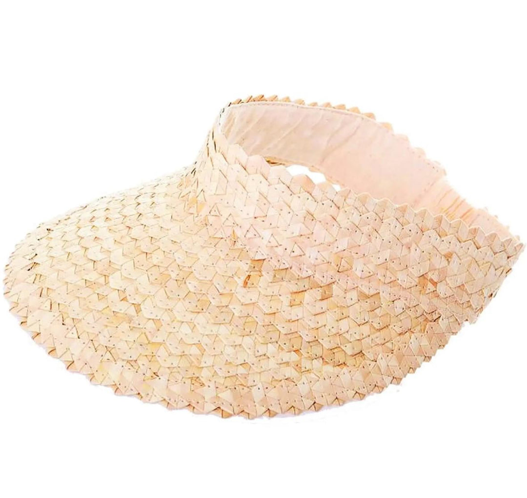 Straw Sun Visor