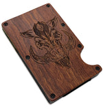 Boar Wood Wallet